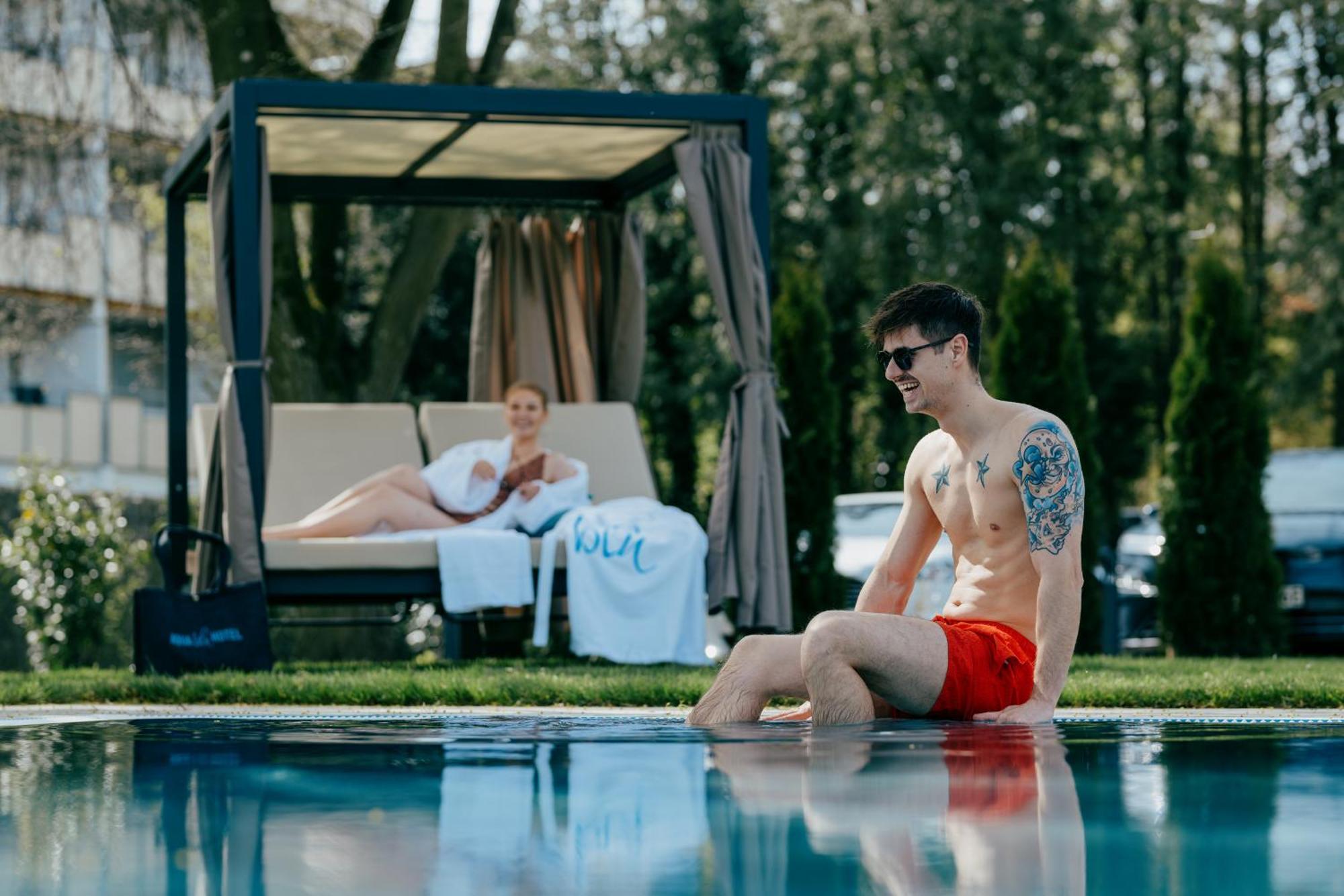 Aqua Blu Hotel 巴特法兴格 外观 照片